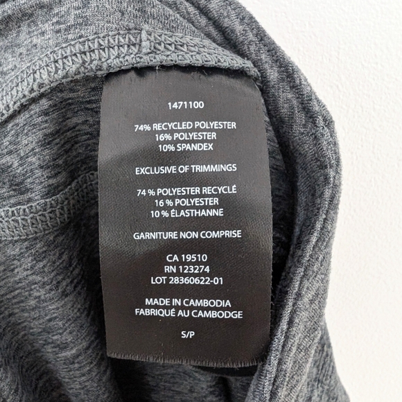 Lolë Women's Soft Gray Lounge Pants In Size XS - Picture 8 of 8